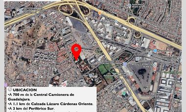 BODEGA RENTA TLAJOMULCO CERCA CENTRAL CAMIONES
