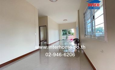 Single-storey detached house, 40 sq m., Phuphalom Village, Nakhon Nayok Bypass, Bung Krabao Intersection, Rangsit-Nakhon Nayok Road, Suwannason Road,