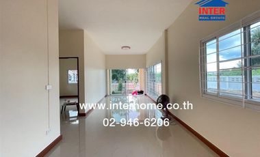Single-storey detached house, 40 sq m., Phuphalom Village, Nakhon Nayok Bypass, Bung Krabao Intersection, Rangsit-Nakhon Nayok Road, Suwannason Road,