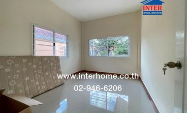 Single-storey detached house, 40 sq m., Phuphalom Village, Nakhon Nayok Bypass, Bung Krabao Intersection, Rangsit-Nakhon Nayok Road, Suwannason Road,