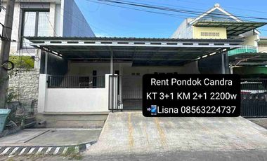 Rumah Disewakan di Pondok Candra