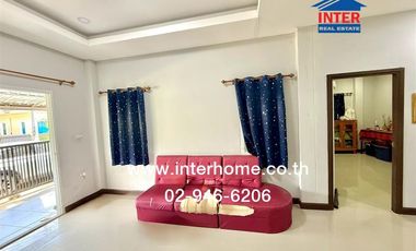 Single-storey detached house, 58.9 sq m., Lad Ya Village, Kanchanaburi, Kanchanaburi Road, Rural Highway 3050, Muang Kanchanaburi, Kanchanaburi