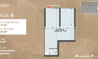 VENDO LOCALES COMERCIALES EN VALENZZA CONDOMINIO RESORT