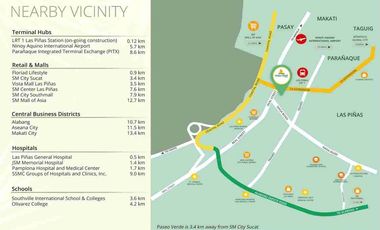 2-bedroom Unit for sale Ready for Occupancy in Paseo Verde at Real, Las Piñas City