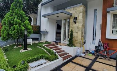 JUAL CEPAT RUMAH FULLY FURNISHED DI PERUMAHAN RANCAMAYA, BOGOR
