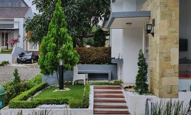 JUAL CEPAT RUMAH FULLY FURNISHED DI PERUMAHAN RANCAMAYA, BOGOR
