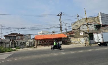 Disewa Cepat Lahan Komersial Lebar Muka 36 Meter di Pinggir Jalan Raya KH. Hasyim Ashari Tangerang