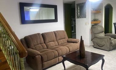 CASA EN RENTA AMUEBLADA Y EQUIPADA EN GUADALUPE, NUEVO LEON, ZONA COL. AZTECA, A 2 MINUTOS DE AV. CONSTITUCION Y MORONES PRIETO, COCHERA AUTOMATIZADA