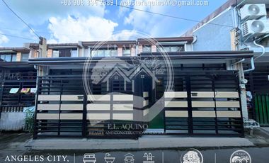 Brand New 2 Bedroom House Fully Furnished for rent in a secured subdivision located at near clark angeles city pampanga