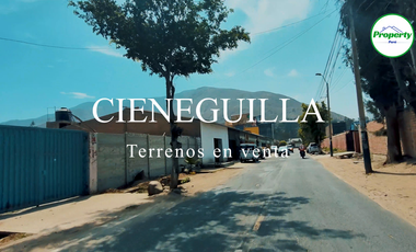 Cieneguilla - 2 Lotes de 120m2 a tu alcance.