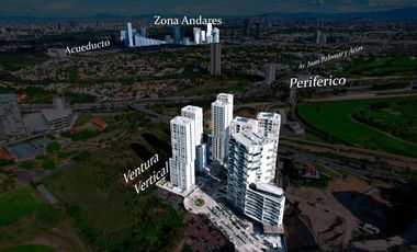 Departamento en renta amueblado, a 5 m minutos de Andares