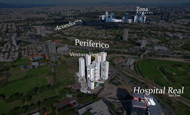 Departamento en renta amueblado, a 5 m minutos de Andares