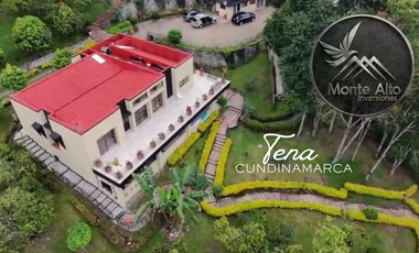 VENTA DE CASA CAMPESTRE TURISTICA CON RENTABILIDAD - TENA - CUNDINAMARCA