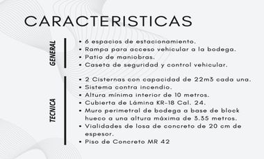 BODEGA PORTALES TLAQUEPAQUE -cerca central de Camiones NUEVA   RENTA