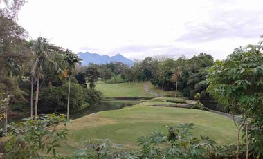 Kavling Nempel Lapangan Golf dan View Gunung di Rancamaya Bogor