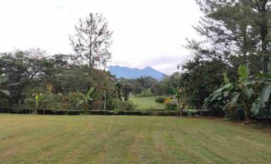 Kavling Nempel Lapangan Golf dan View Gunung di Rancamaya Bogor