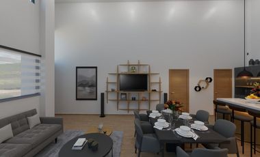 Gladiola 44 un Nivel con Alberca, Jacuzzi y Amplio Jardín, Muy Cerca del Acceso, con Diseño Único.