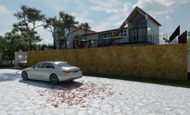 Gladiola 44 un Nivel con Alberca, Jacuzzi y Amplio Jardín, Muy Cerca del Acceso, con Diseño Único.