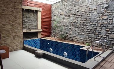 Jual Rumah ada PRIVATE POOL KOLAM RENANG tanah LUAS MURAH di setraduta setra duta Pasteur Bandung
