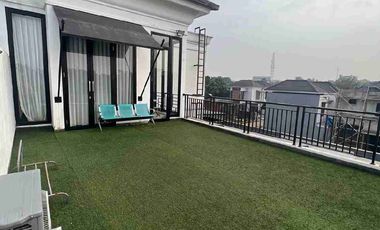 Rumah sejuk 3 Lantai Full Furnish Cluster Ekslusif dengan Kolam Renang dan View Spektakuler Pegunungan BNR