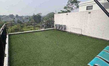 Rumah sejuk 3 Lantai Full Furnish Cluster Ekslusif dengan Kolam Renang dan View Spektakuler Pegunungan BNR