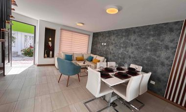 CASA POR ESTRENAR SECTOR MUSEO SOLAR SAN ANTONIO DE PICHINCHA DE OPORTUNIDAD