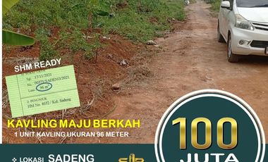 Tanah murah SHM Raedy sadeng gunungpati