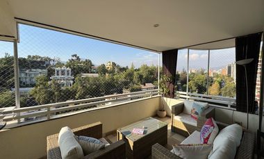 Se vende DEPARTAMENTO 4 habitaciones, 3 baños - Jardín - Piscina excelente ubicación PRESIDENTE RIESCO, Las Condes, Chile