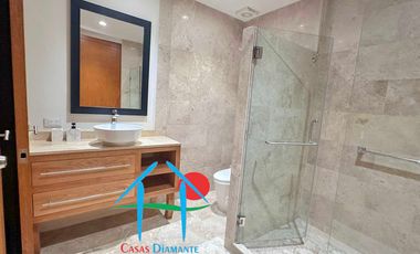 Depa de playa con 3 recámaras, terraza y vista al mar