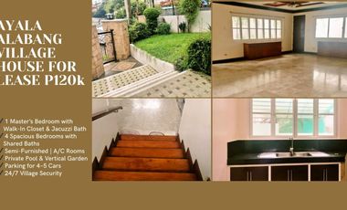 Rare Lease Opportunity in Ayala Alabang! 🏡