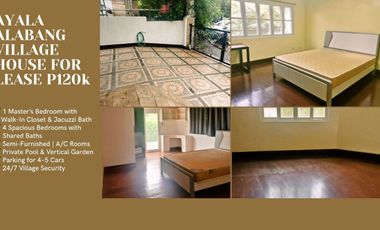 Rare Lease Opportunity in Ayala Alabang! 🏡