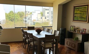 VENDO DEPARTAMENTO  MUY ILUMINADO - FRENTE A PARQUE - PISO 5 - 3 DORMITORIOS - 1 COCHERA - LA CASTELLANA - SURCO