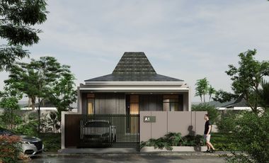 Jual Rumah di Jogja, Nuansa Asri Desain Kekinian!