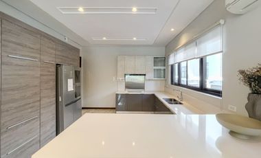 Three Bedroom 3BR House and Lot For Rent in Mckinley West Village | 8561