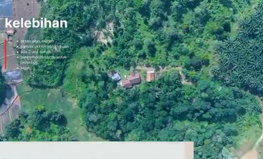 LAHAN TANAH SUKABUMI 11 HEKTAR / HA HARGA 150 RIBU PER METER JAWA BARAT