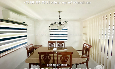 4 Bedroom House FOR RENT Fully furnished in a secured subdivision  at Telabastan City of San fernado