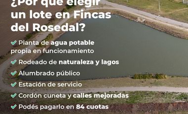 Fincas del Rosedal 2da Etapa – Lotes de 360 m² en Ibarlucea