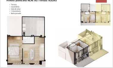 Casa nueva en venta en Misicata, 3 pisos con terraza y vista a la ciudad