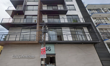 Departamento en venta en calle Lago Poniente, col. Américas Unidas, Benito Juárez, CDMX