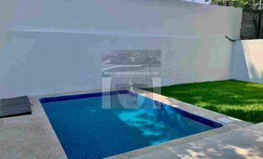 PRECIOSA CASA SOLA DE UN NIVEL PARA ESTRENAR FRACCIONAMIENTO CON VIGILANCIA Y ACCESO CONTROLADO