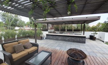 RENTA PENT HOUSE ROOF GARDEN PRIVADO EN ARCADA DE LOS LEONES, TETELPAN