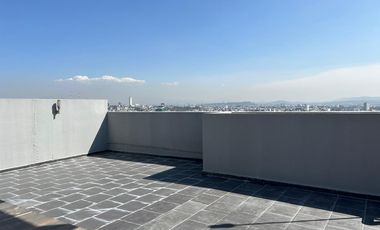 RENTO PENT HOUSE EN VISTA DEL ARTE ZONA ANGELÓPOLIS PARQUE DEL ARTE $22,000 CON 2 RECÁMARAS Y ROOF GARDEN PRIVADO