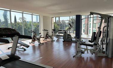 RENTO PENT HOUSE EN VISTA DEL ARTE ZONA ANGELÓPOLIS PARQUE DEL ARTE $22,000 CON 2 RECÁMARAS Y ROOF GARDEN PRIVADO