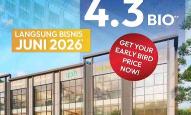 Ruko Silk Town Avenue 2 Graha Raya 3 Lantai DP 0% Boulevard Utama Dekat Tol