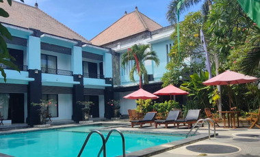 Dijual Hotel Operasional Aktif di Lokasi Emas Bali