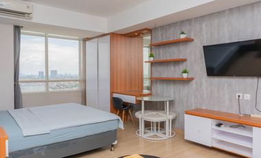 Apartemen Skandinavia Tipe Studio Full Furnished Dapat Disewakan Bulanan dan Tahunan Harga Sudah Termasuk Biaya IPL