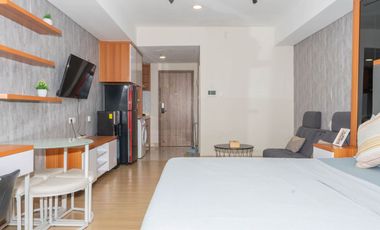 Apartemen Skandinavia Tipe Studio Full Furnished Dapat Disewakan Bulanan dan Tahunan Harga Sudah Termasuk Biaya IPL