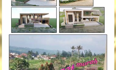 DIJUAL murah VILLA 2 Lantai Pemandangan Sangat Bagus KT 5 - Siap Finishing di Taman Giri Indah Kota Bunga Cipanas Puncak - Cianjur