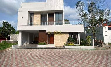 RUMAH 2 LANTAI ONE GATE & FULLY FURNISH DEKAT BANDARA NYIA