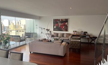 HERMOSO DUPLEX EN MAGDALENA DEL MAR LIMITE CON SAN ISIDRO EN VENTA CON PISCINA GYM SAUNA COCHERAS